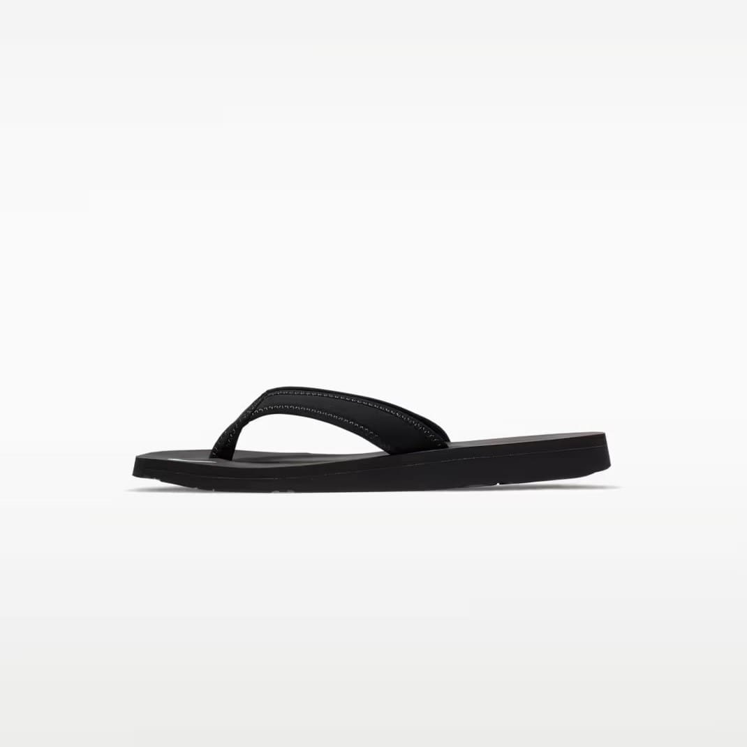 Nike Celso Girl Thong 314870-011 | Juodos Šlepetės Per Pirštą - Image 6