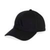 Visiškai juoda uždaro tipo (Full Cap) unisex kepurė su snapeliu be užsegimo Adidas Flexfit Baseball Cap KA7186.
