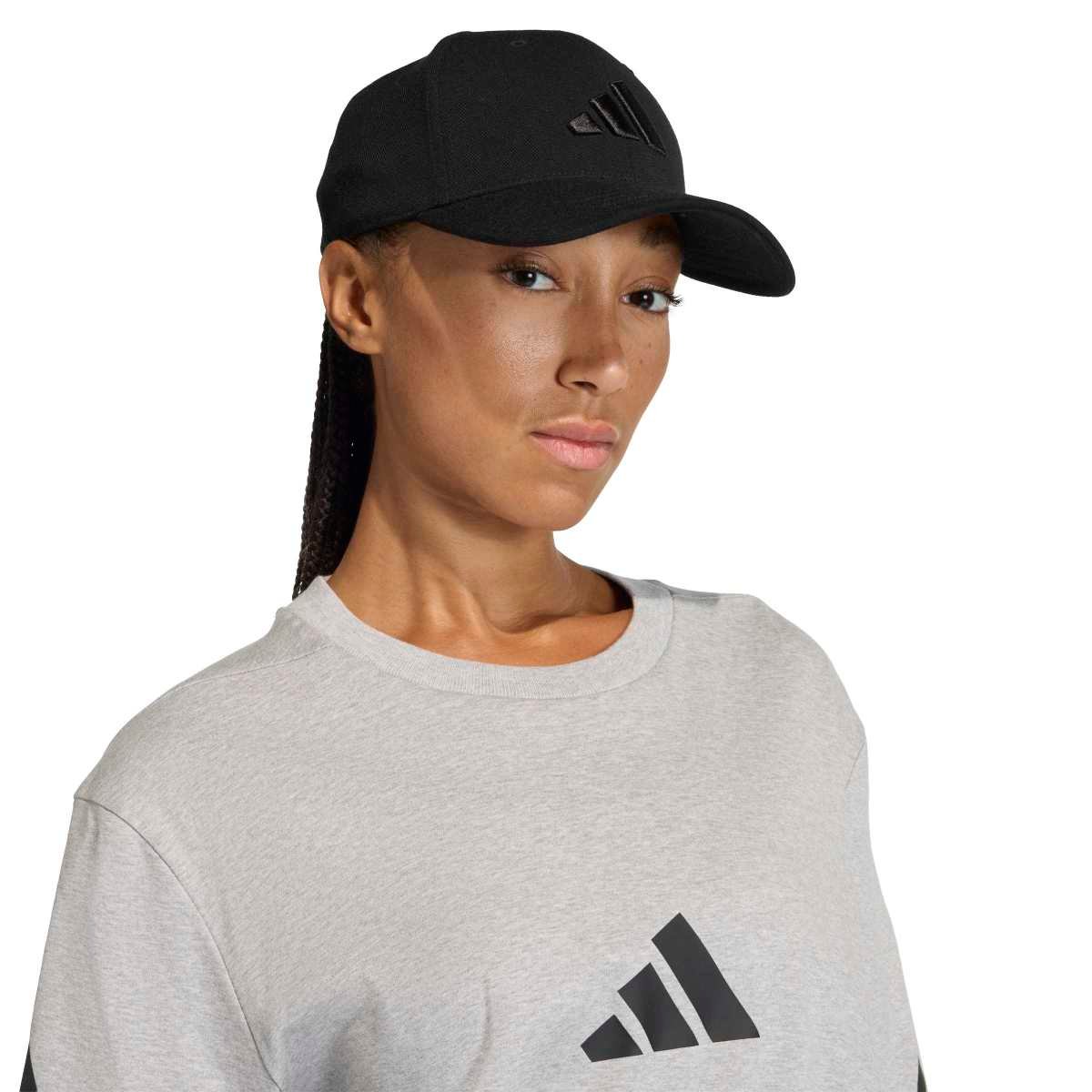 Adidas Flexfit KA7186 | Juoda Uždara Unisex Kepurė Su Snapeliu - Image 3