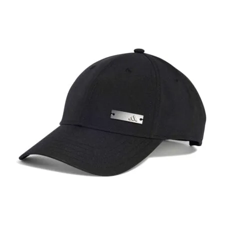 Juoda sportinė kepurė su snapeliu beisbolo kepuraitė Adidas Lightweight Metal Cap, modelio kodas JE5653.