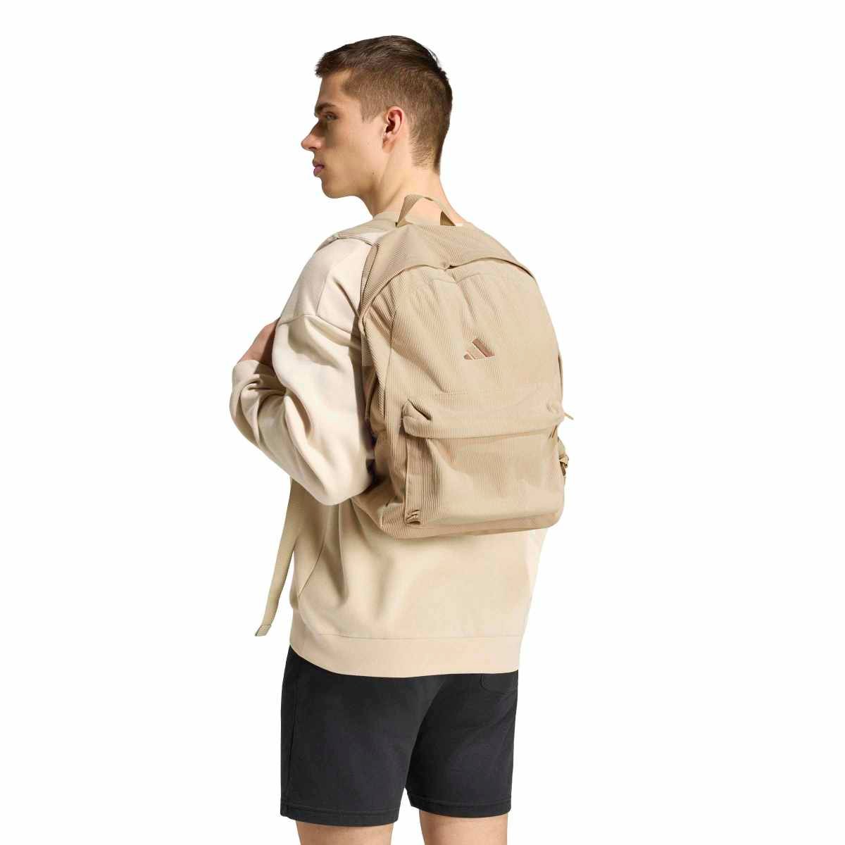 Adidas KH4601 | Smėlio Spalvos Velvetinė Kuprinė (27,4 L) - Image 2