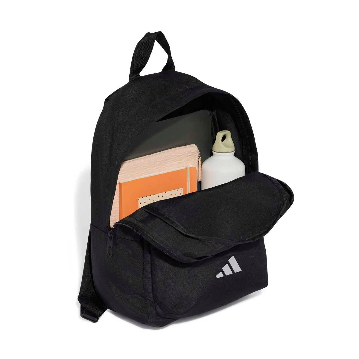 Adidas Essentials Backpack KH4602 | Juoda Kompaktiška Moteriška Kuprinė (14.4 L) - Image 2