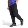 Juodos vyriškos medvilninės sportinės kelnės treningai Adidas Kit Small Logo Regular Cuffed Joggers KW2288.