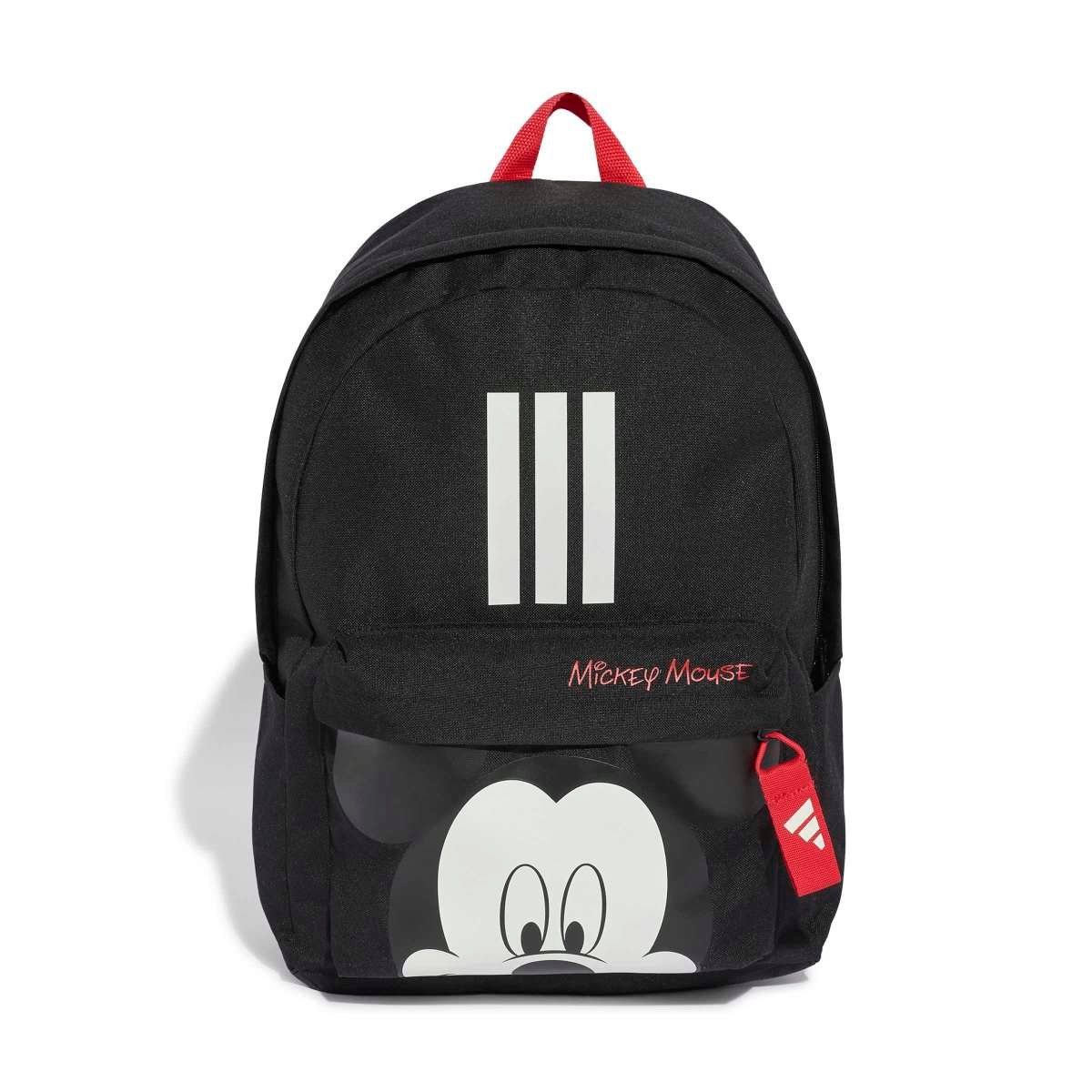 Juoda vaikiška mokyklinė kuprinė su Peliuku Mikiu Adidas Disney Mickey Mouse Backpack KR2317.