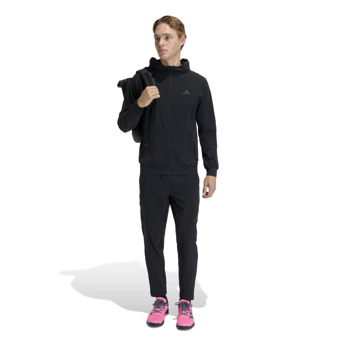 Adidas D4T KA4821 | Juodas Vyriškas Sportinis Džemperis Su Gobtuvu - Image 6
