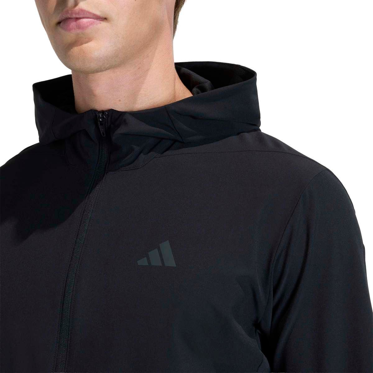 Adidas D4T KA4821 | Juodas Vyriškas Sportinis Džemperis Su Gobtuvu - Image 4
