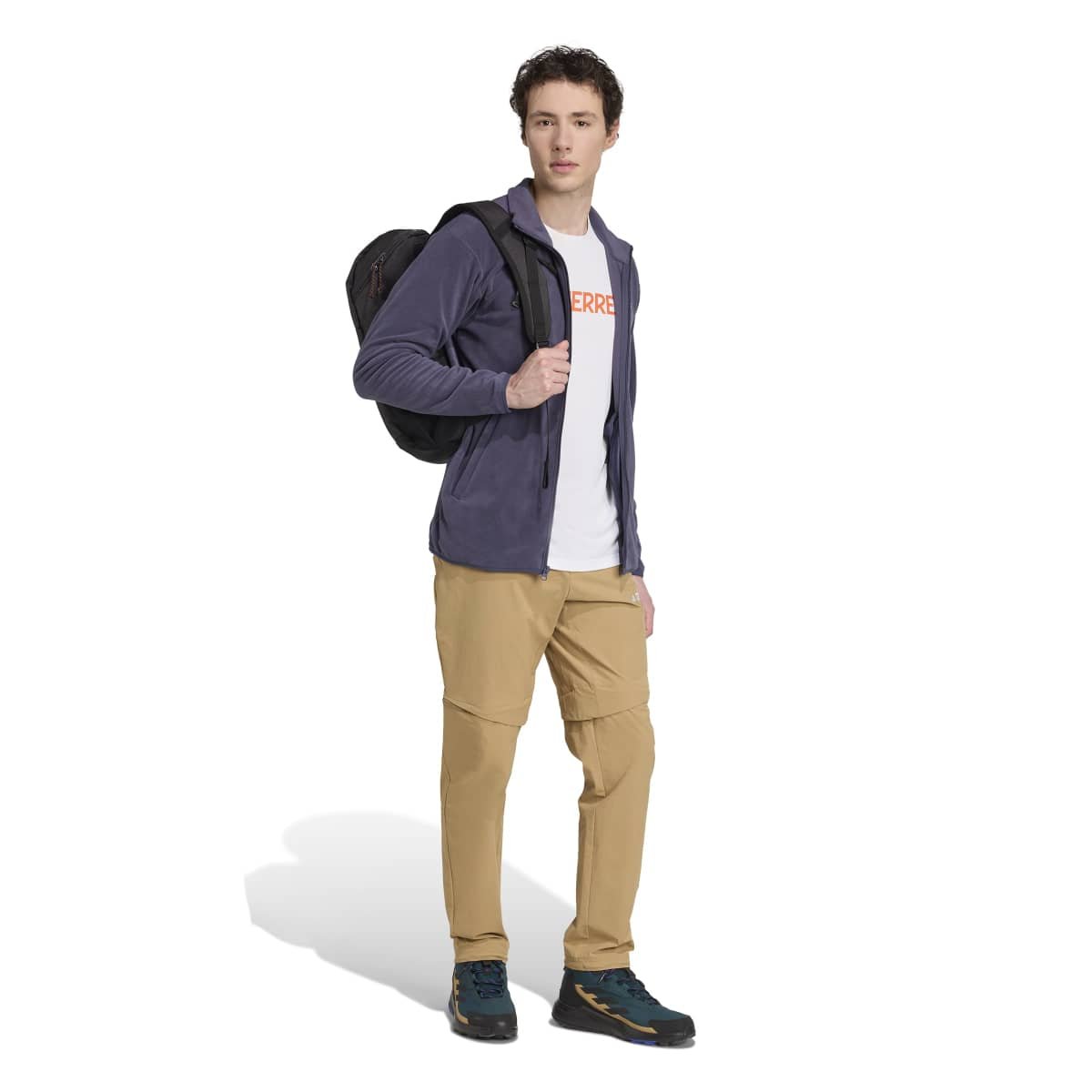 Adidas Terrex Multi JM3116 | Vyriškas Flisinis Džemperis Žygiams - Image 4