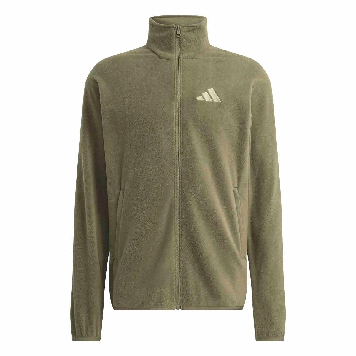 Adidas Terrex Polar Fleece Jacket KY9785 | Žalias Vyriškas Flisinis Džemperis Žygiams - Image 6