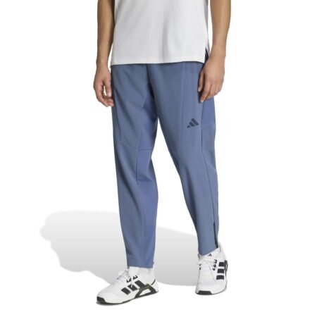 Mėlynos vyriškos sportinės kelnės treningai Adidas D4T Workout Pants KS6397.