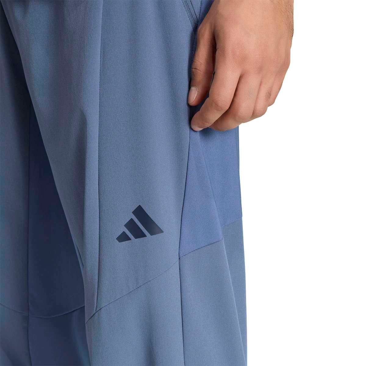 Adidas D4T KS6397 | Mėlynos Vyriškos Sportinės Kelnės (Treningai) - Image 4