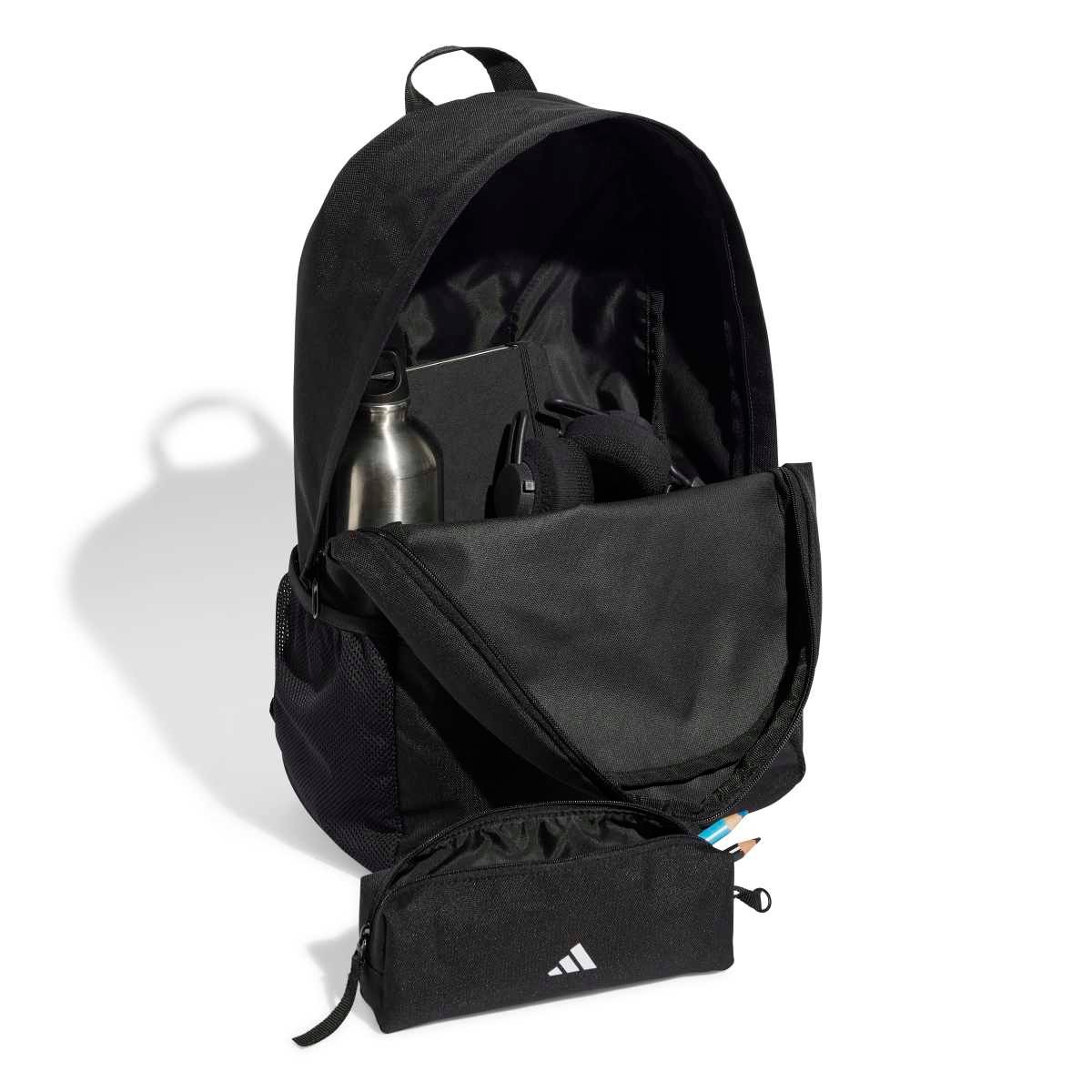 Adidas Backpack JI8081 | Juoda Mokyklinė Kuprinė su Penalu (23.25 L) - Image 2