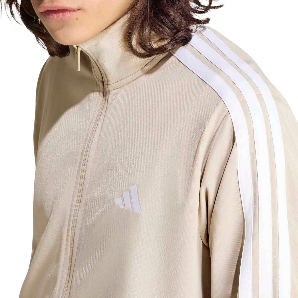 Adidas 3s Tracksuit KY2276 | Smėlio Spalvos Vyriškas Sportinis Kostiumas (Treningai) - Image 4
