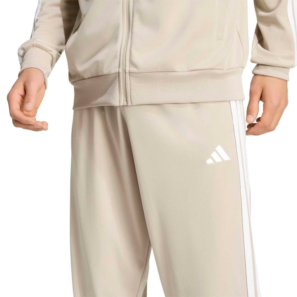 Adidas 3s Tracksuit KY2276 | Smėlio Spalvos Vyriškas Sportinis Kostiumas (Treningai) - Image 5