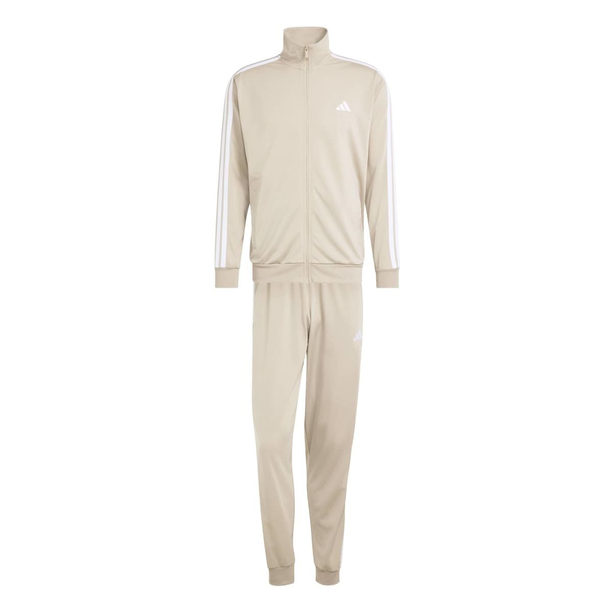 Adidas 3s Tracksuit KY2276 | Smėlio Spalvos Vyriškas Sportinis Kostiumas (Treningai) - Image 8