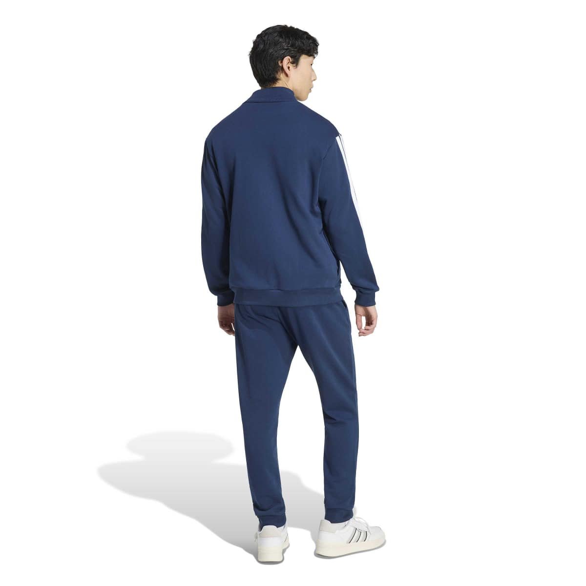 Adidas 3s FT Tracksuit KZ2433 | Mėlynas Vyriškas Medvilninis Sportinis Kostiumas - Image 2