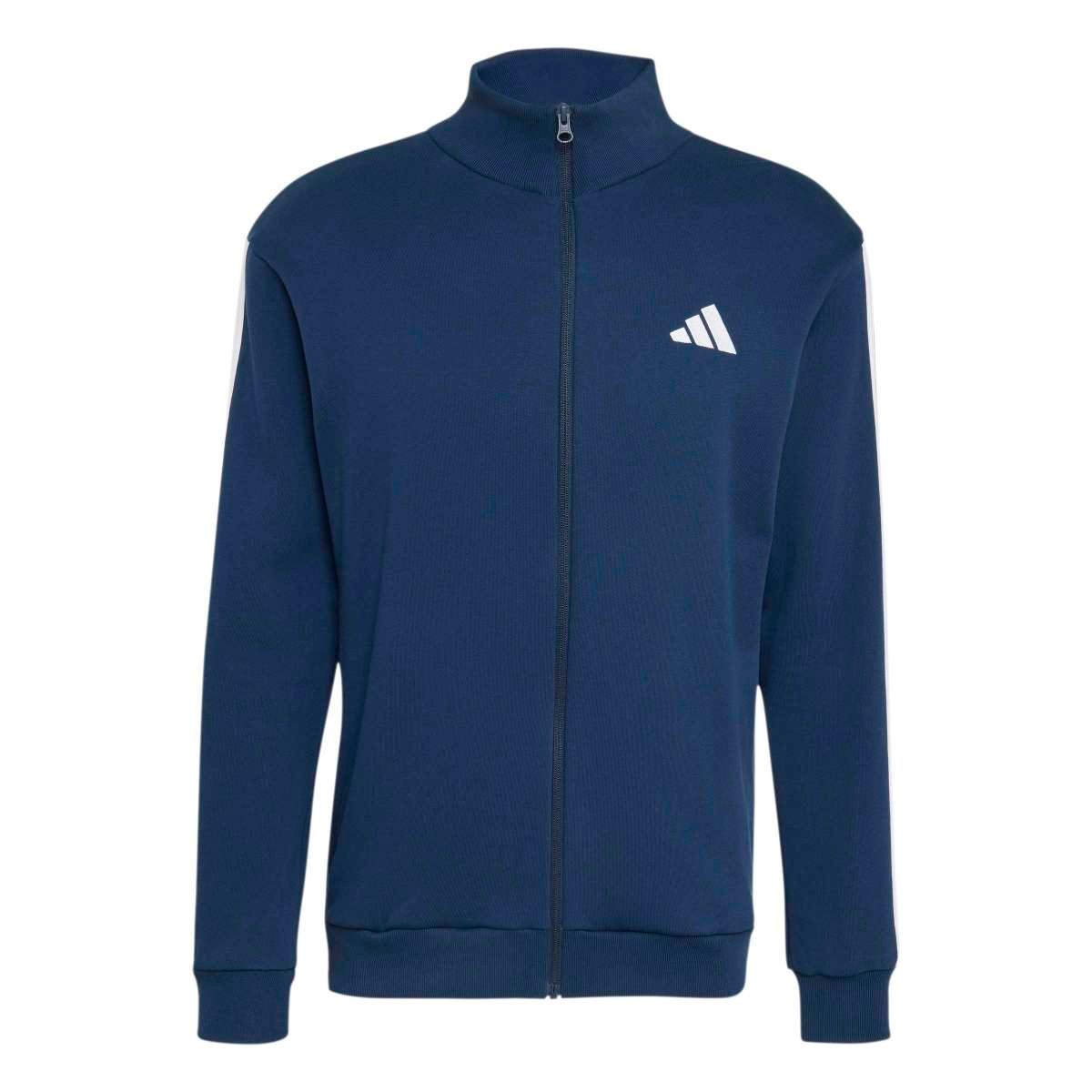 Adidas 3s FT Tracksuit KZ2433 | Mėlynas Vyriškas Medvilninis Sportinis Kostiumas - Image 6