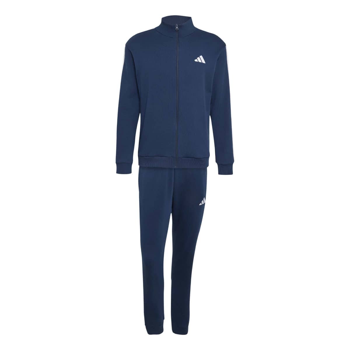 Adidas 3s FT Tracksuit KZ2433 | Mėlynas Vyriškas Medvilninis Sportinis Kostiumas - Image 8