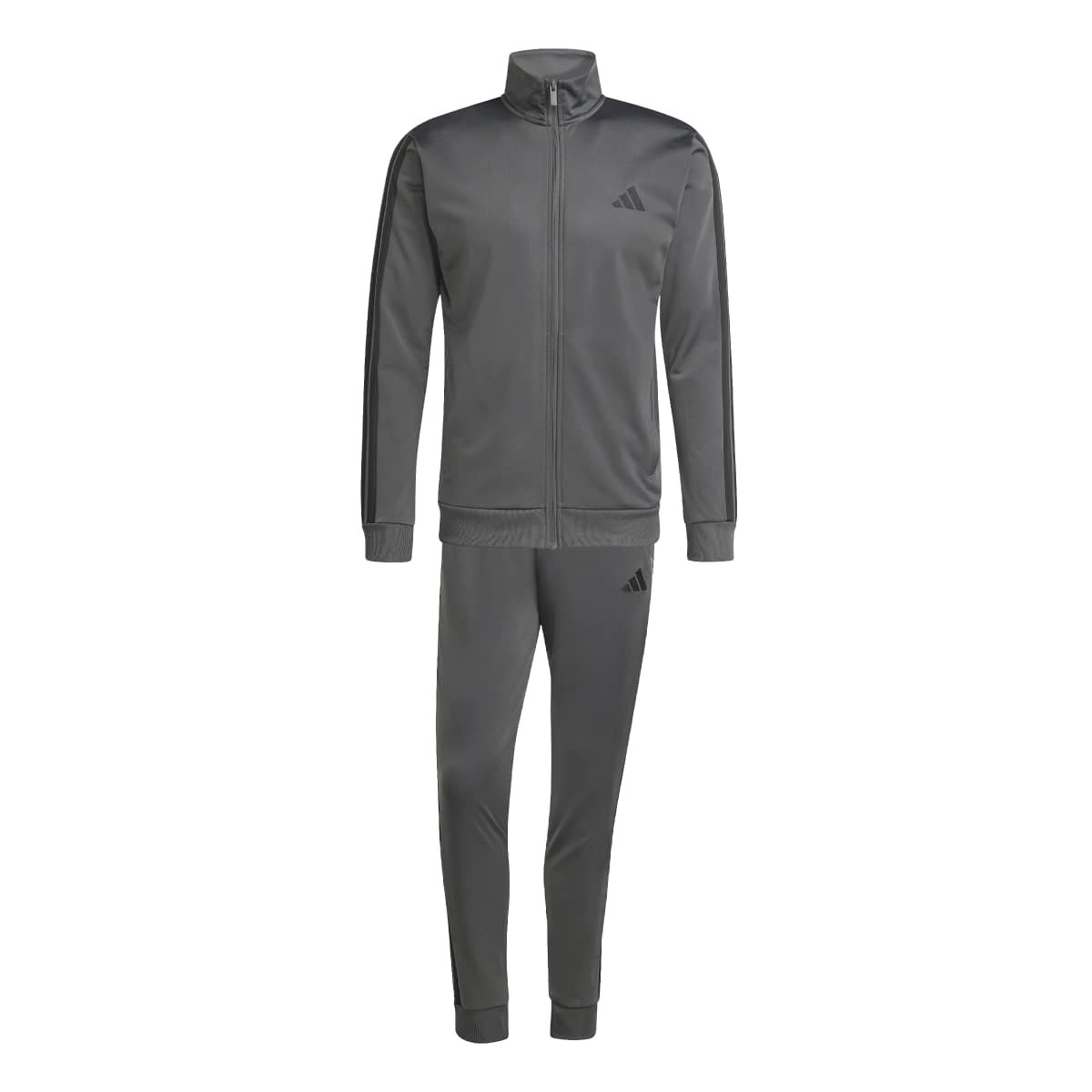 Adidas 3s Tracksuit KC1355 | Tamsiai Pilkas Vyriškas Sportinis Kostiumas (Treningai) - Image 8