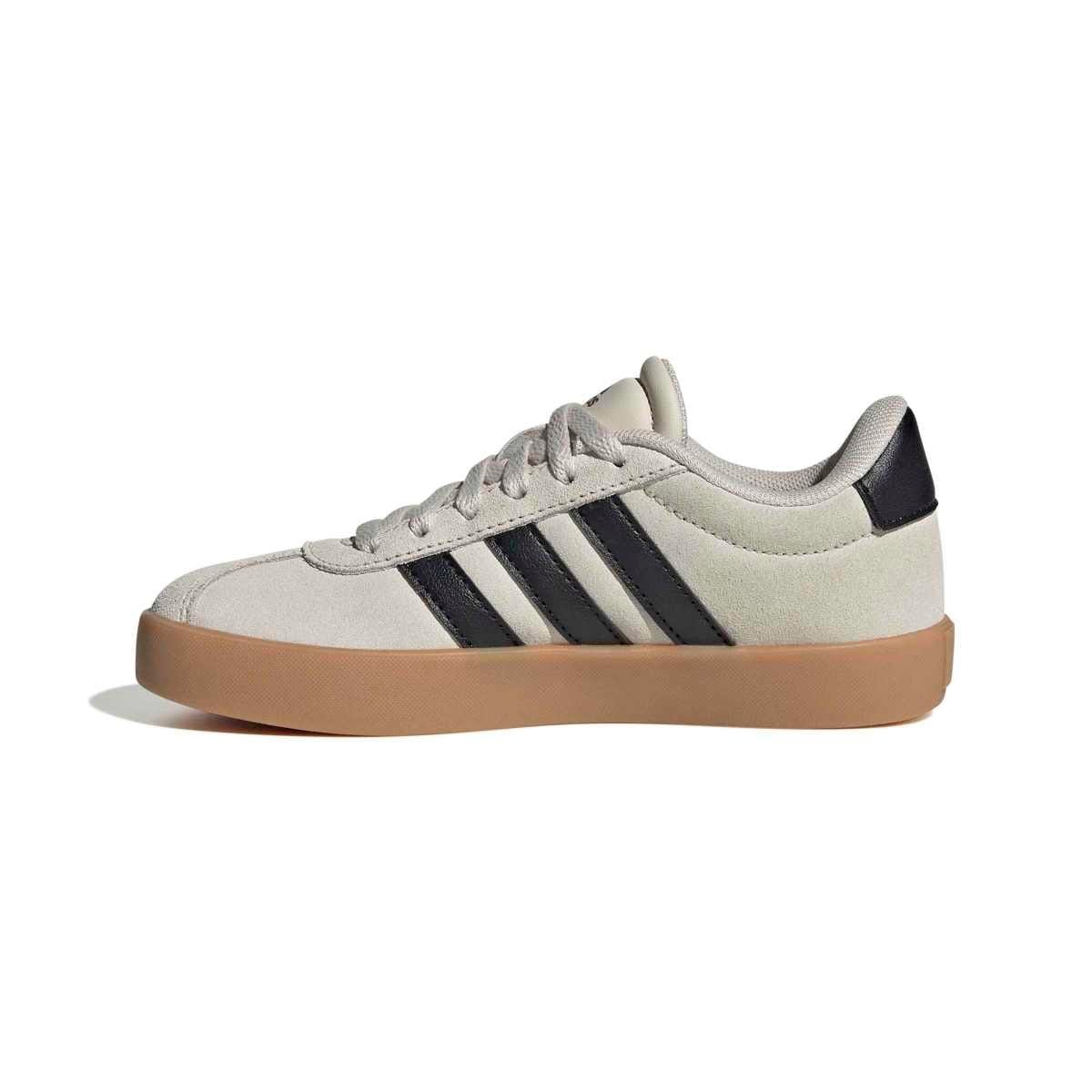 Adidas VL Court 3.0 KI6493 | Smėlio Spalvos Vaikiški Kedai - Image 3