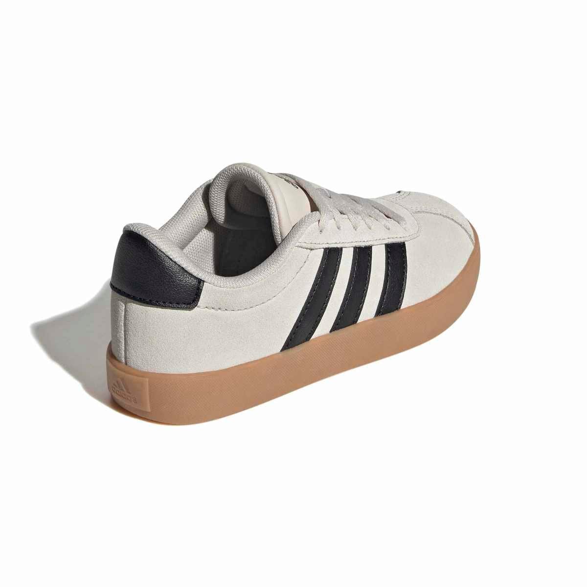 Adidas VL Court 3.0 KI6493 | Smėlio Spalvos Vaikiški Kedai - Image 5
