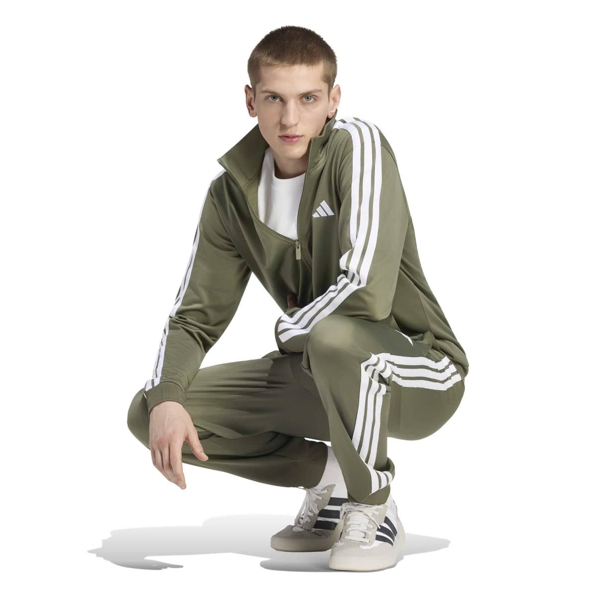 Adidas Tracksuit KY2275 | Alyvuogių Spalvos Vyriškas Sportinis Kostiumas (Treningai) - Image 3