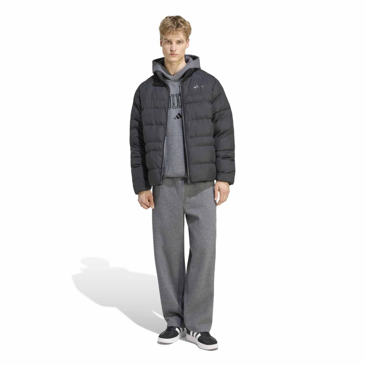 Adidas Insulated Jacket KF2710 | Juoda Vyriška Striukė Rudeniui ir Žiemai - Image 3