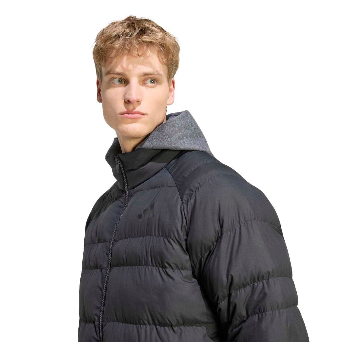Adidas Insulated Jacket KF2710 | Juoda Vyriška Striukė Rudeniui ir Žiemai - Image 4