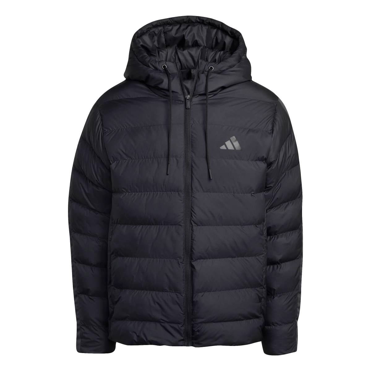 Adidas ClimaWarm Jacket KE8328 | Juoda Vyriška Žieminė Striukė Su Gobtuvu - Image 6
