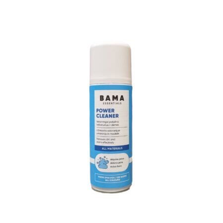 Universalios avalynės valymo putos odai zomšai tekstilei Bama Power Cleaner Active Foam 200ml A78.